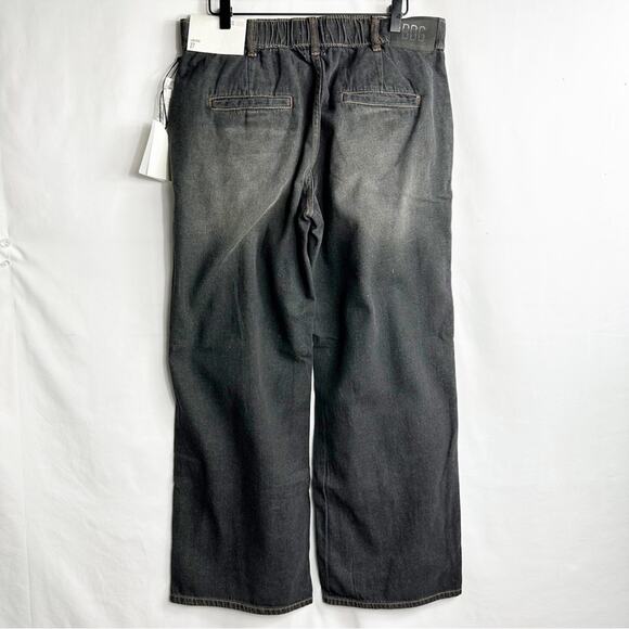 UO BDG Low-Rise Trouser Jeans Washed Black Denim NWT in Size 27 - Picture 6 of 8